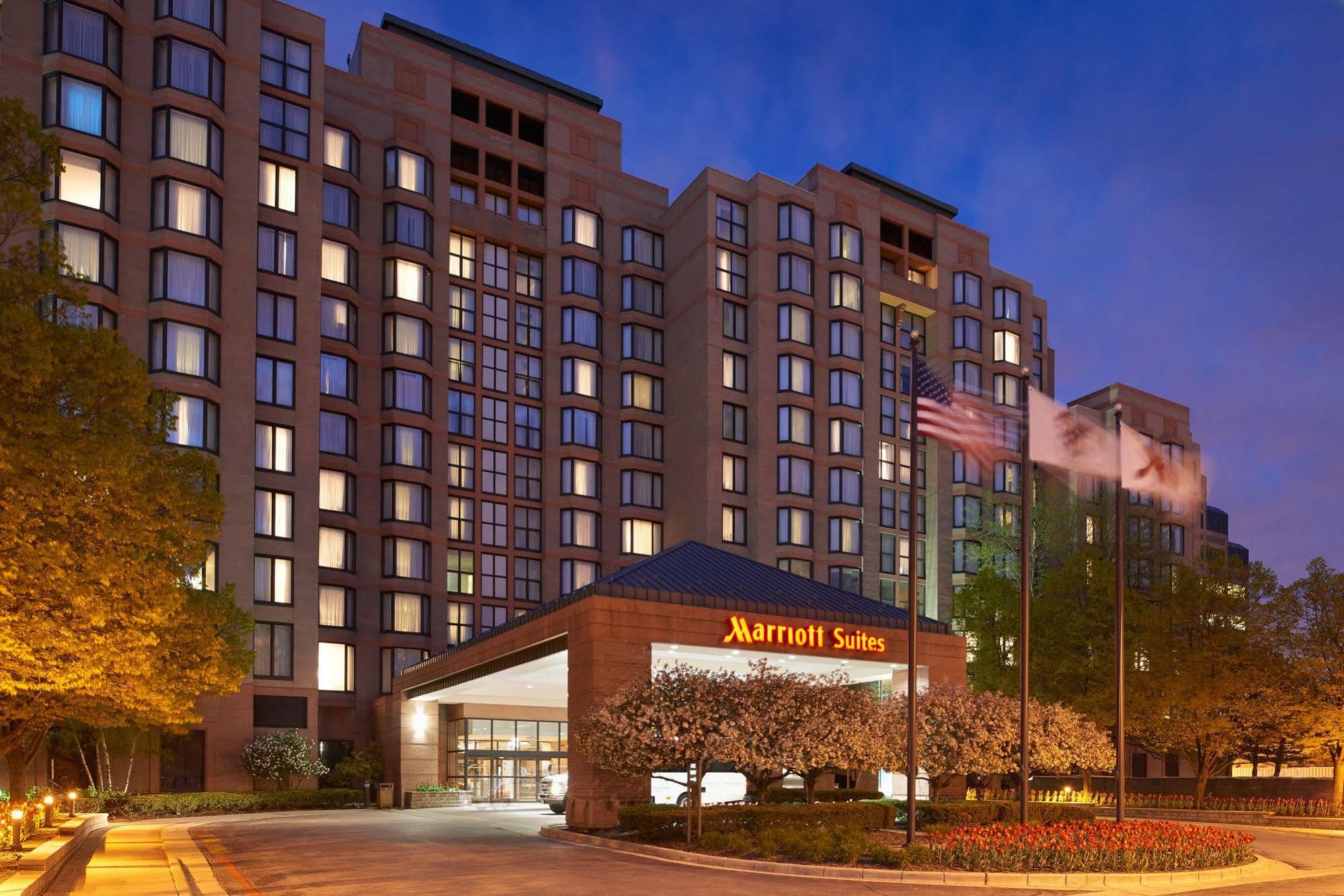 Chicago Marriott Suites O'Hare Rosemont Exteriör bild